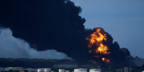 international incendiu in Cuba FOTO Profimedia