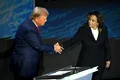 Dezbatere prezidențială între Donald Trump și vicepreședintele Kamala Harris. FOTO AFP