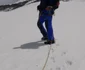 Marius Albu pe Dufourspitze (4.634 metri), cunoscut și sub numele de Punta Dufour