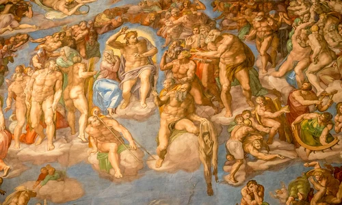 Fresca „Judecata de Apoi” din Capela Sixtină (© Pixabay)