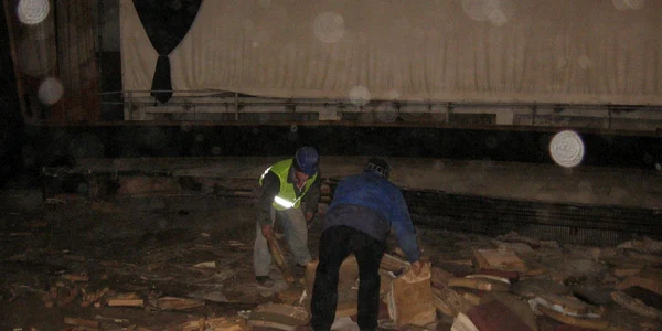 Lucrările la sediul filarmonicii sunt în plină desfăşurare.