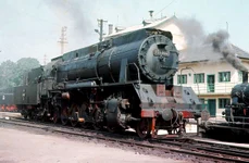 Locomotivă Malaxa, fabricată în anul 1941 (© Peter Bagshawe / Wikimedia Commons)