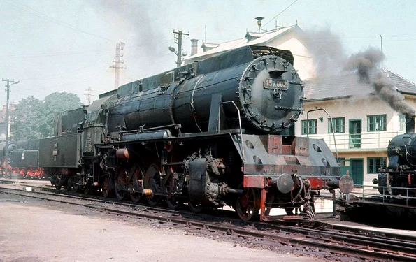 Locomotivă Malaxa, fabricată în anul 1941 (© Peter Bagshawe / Wikimedia Commons)