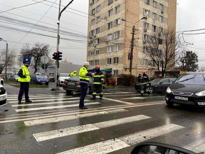 Accident în Calea Aradului FOTO debanat