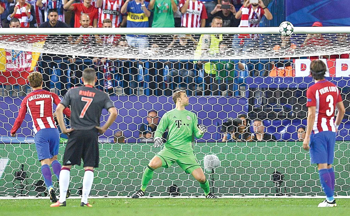 Griezman a nimerit  transversala cu Bayern