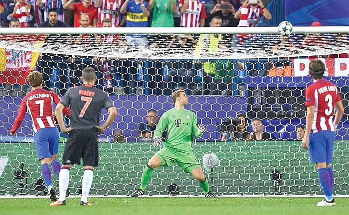 Griezman a nimerit transversala cu Bayern