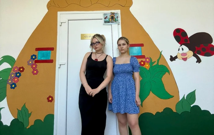 Maria și Elena sunt printre veteranele taberei de pictură FOTO: Alina Mitran