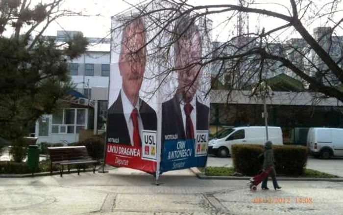Crin Antonescu şi Liviu Dragnea cerşesc încă votul alexăndrenilor foto: Claudiu Dumitrache