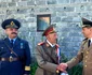 Eroul locotenent-colonel (rtr) Banu V. Ion, sărbătorit la vârsta de 105 ani. FOTO Garnizoana Târgoviște. 