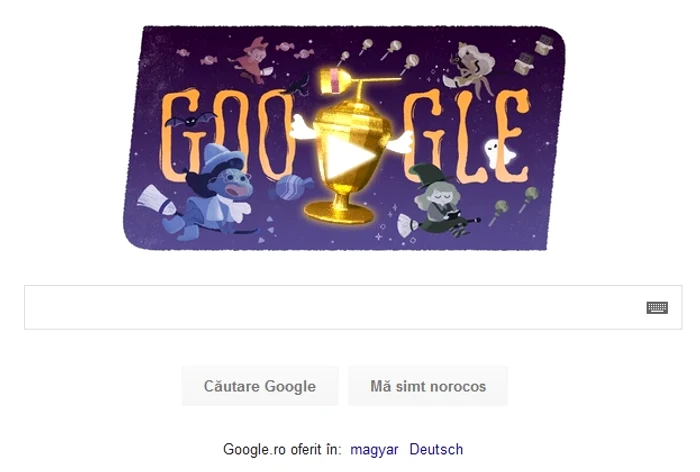 Pagina de căutare Google te întâmpină cu o invitaţie la jocFoto: Google