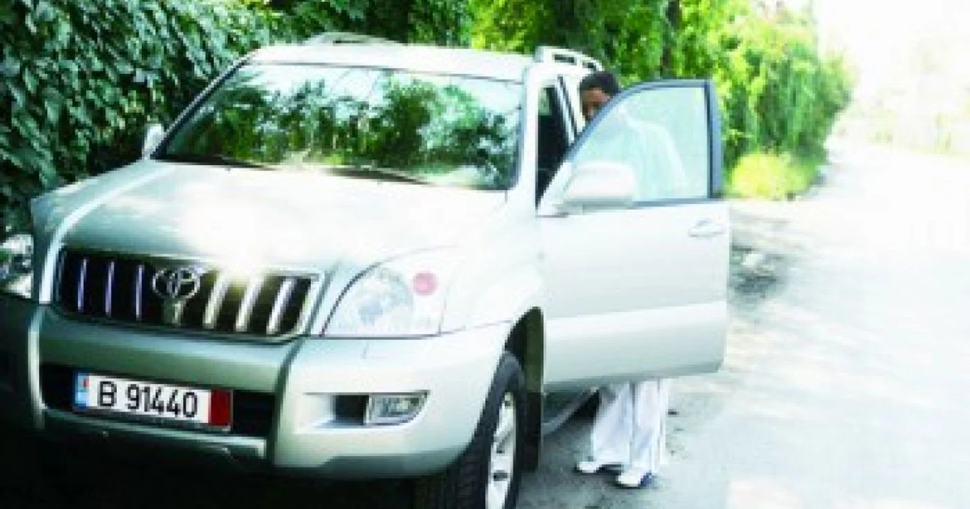 Maşina lui Dănuţ Perjă, Toyota Land Cruiser, valorează 50.000 de euro