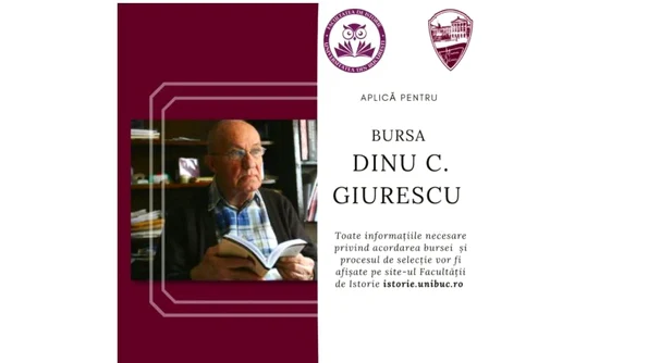 Începe perioada de depunerea a candidaturilor pentru bursa specială „Dinu C Giurescu” jpeg