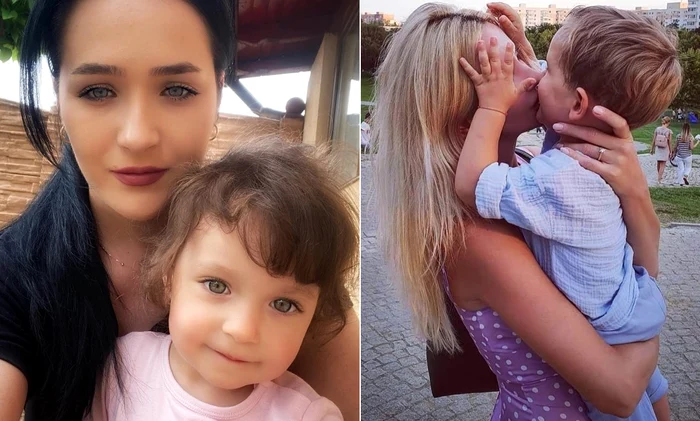 
    Măriuca Duță (stânga) vrea să o protejeze cât mai mult pe fetița ei, Emma. Emilia Pascale (dreapta) și-a învins și ea teama  