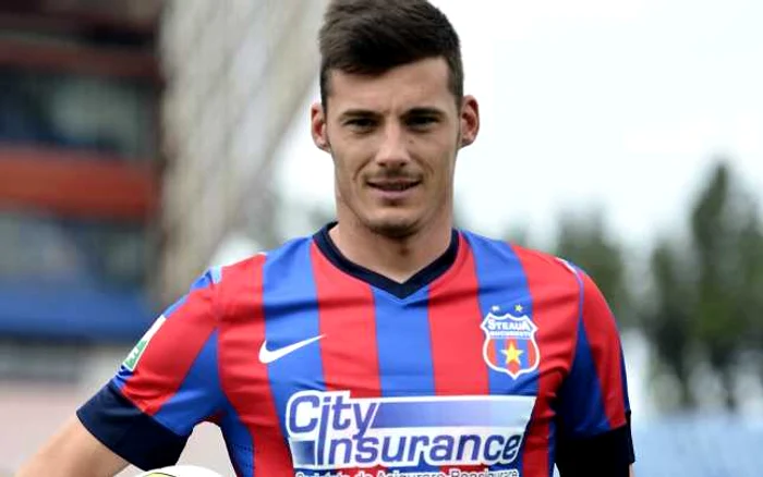 Valentin Lemnaru, jucător legitimat la Steaua FOTO Răzvan Păsărică