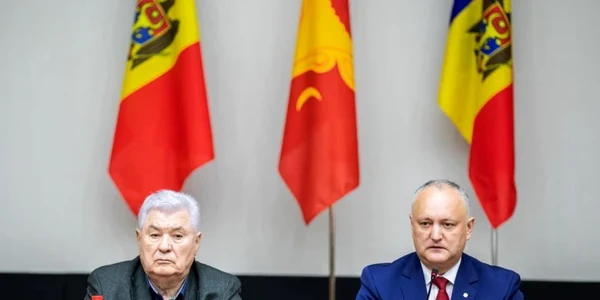 Vladimir Voronin si Igor Dodon