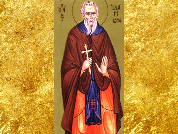Sfântul Cuvios Ilarion cel Nou (foto: doxologia.ro)