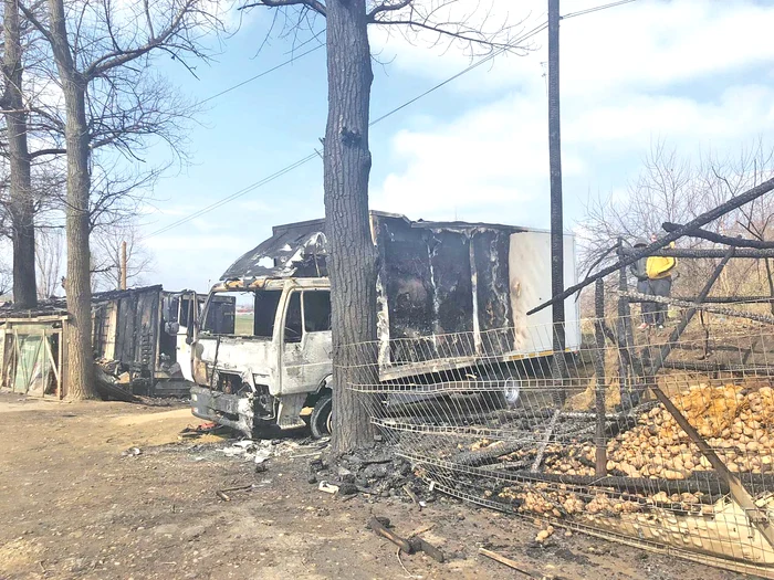 Urmele incendiului provocat de interlopi la Tecuci