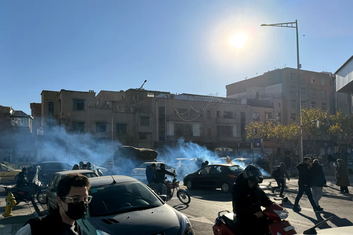 Protestele in Iran din cauza situației economice au intrat în a cincea zi FOTO EPA-EFE