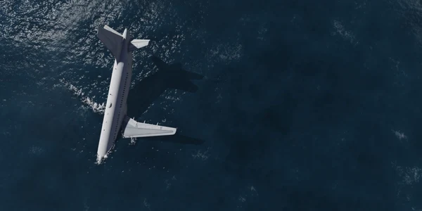 Avion prabusit in apa FOTO Shutterstock