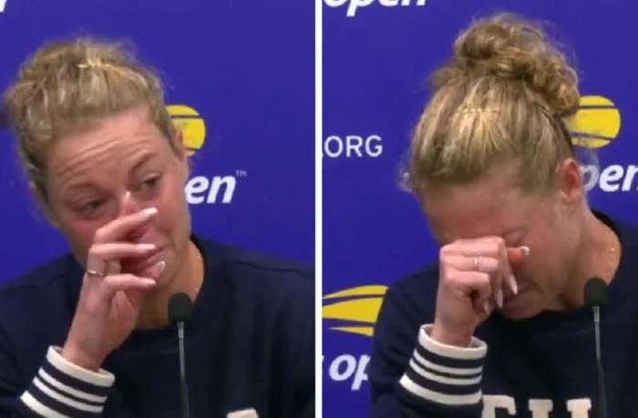 Laura Siegemund, copleșită de lacrimi în fața jurnaliștilor