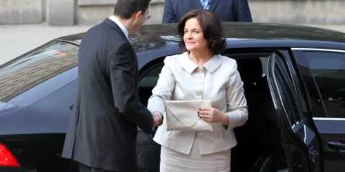 Margareta Timofti, soţia preşedintelui. Foto de Eduard Bâzgu
