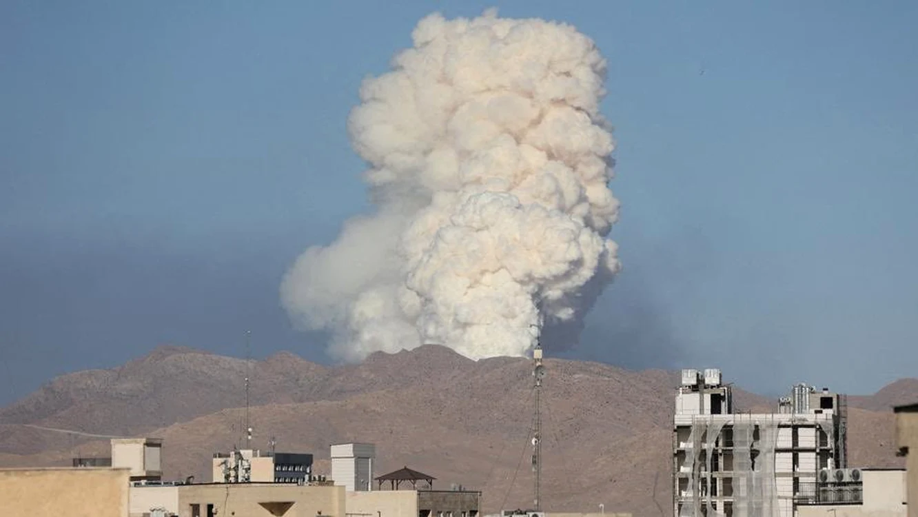 Centru nuclear iranian lovit de bombe antibuncăr americane/FOTO:X
