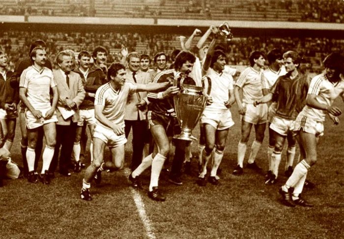 Steaua, câştigătoarea Cupei Campionilor Europeni în 1986