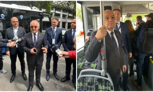 autobuz fara sofer Cluj foto captura video FB