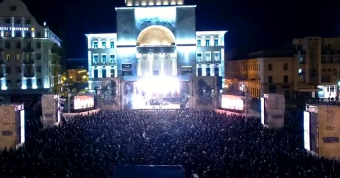 Scena de la Timişoara Rocks 2016