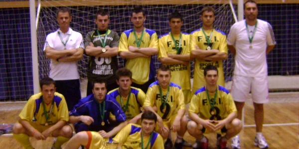 Studenții de la „Cuza“, campioni la fotbal în sală