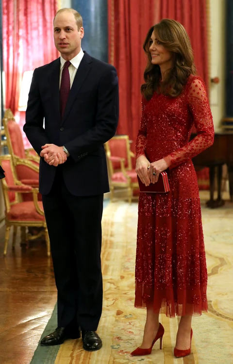Kate Middleton rochie roșie cu paiete profimedia 0493872084 jpg