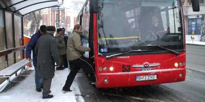 Albaiulieni au ales mijloacele de transport în comun. 