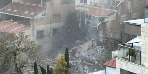 orasul haifa atacat cu rachete din iran 6 aprilie 2026 FOTO: X/@MidnightVision5