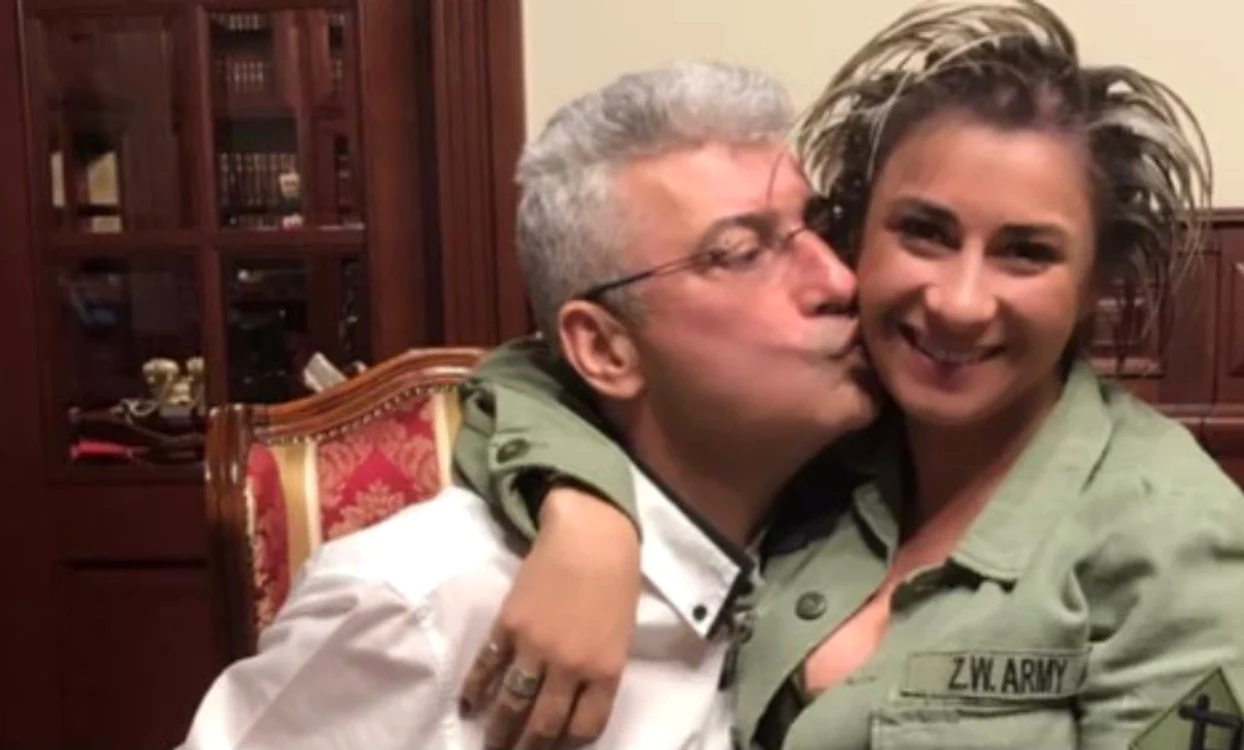 Silviu Prigoană a fost nașul de cununie al Anamariei Prodan foto: Facebook