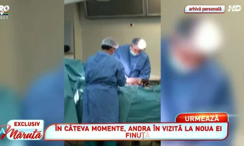 Mihai Gruia a filmat naşterea fetiţei sale jpeg