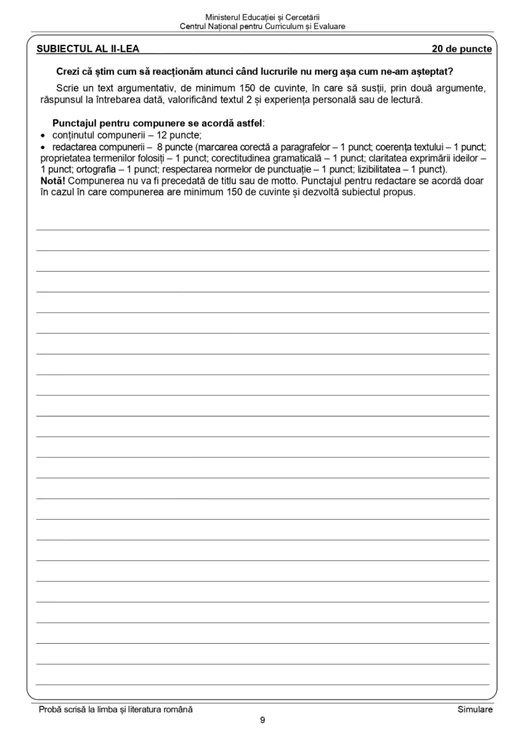 Subiecte Romana Simulare 8 jpg