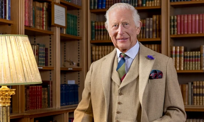Regele Charles în kilt, Foto Millie Pilkington png
