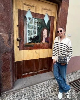 Andreea Marin în Madeira. FOTO: Instagram