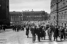 Ziua Victoriei, 9 mai 1945, în Moscova (© Wikimedia Commons)