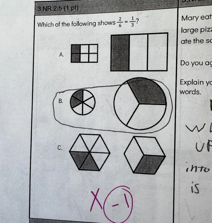 Temă de matematică pentru copii, scandal uriaș pe internet / foto: Reddit