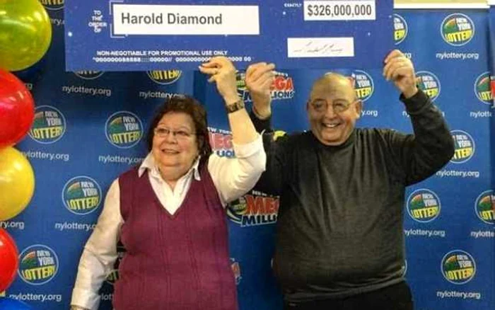 Harold Diamon, 80 de ani, a câştigat 326 de milioane de dolari FOTO Daily Mail