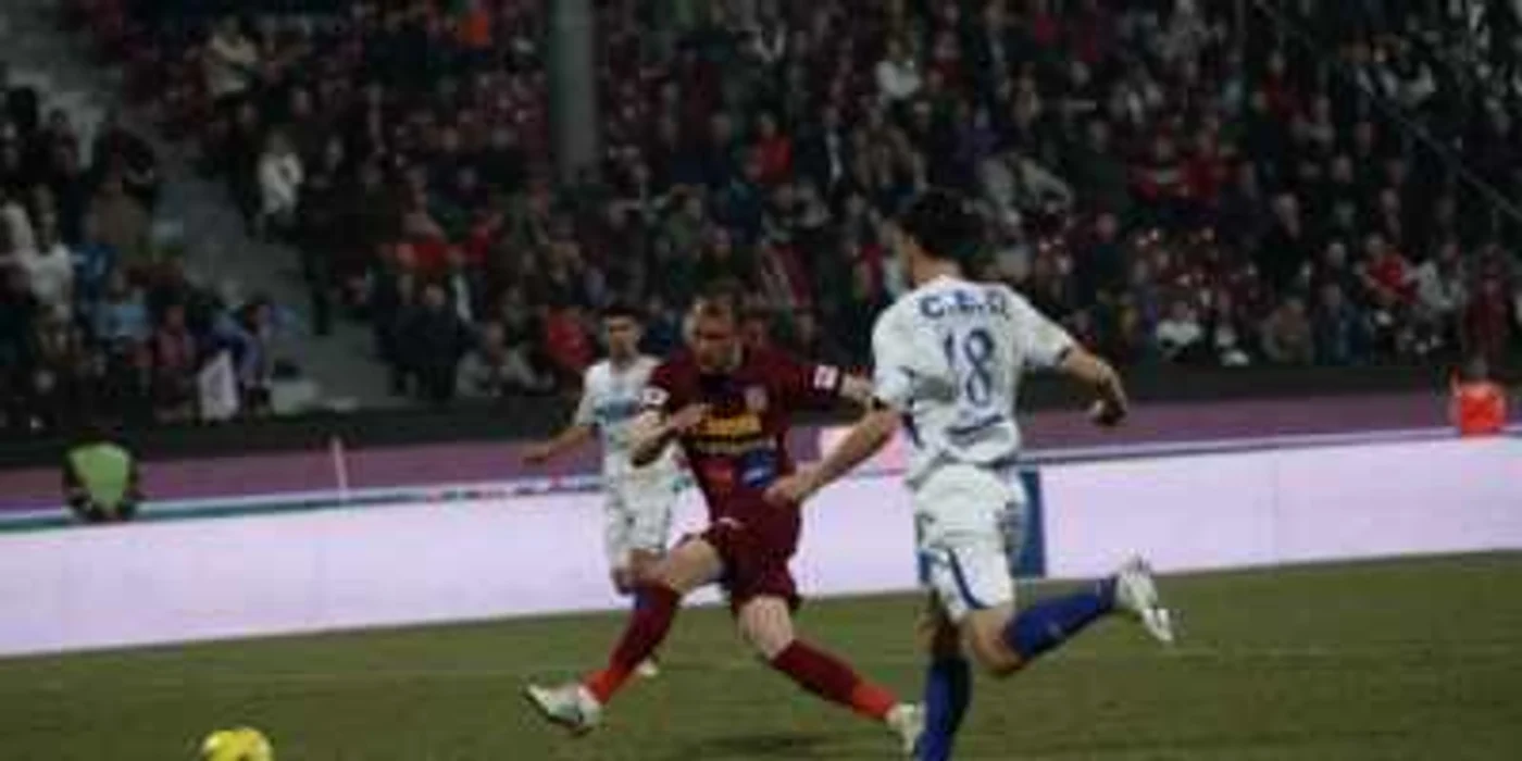 Ceahlăul Piatra Neamţ - CFR Cluj, scor 2-2, în Liga I (foto arhiva Adevarul)