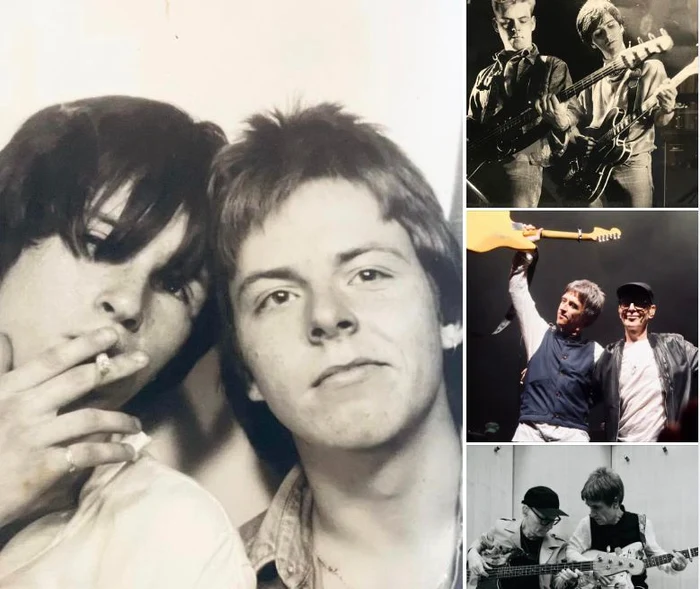 Andy Rourke și Johnny Marr. FOTO Facebook Johnny Marr