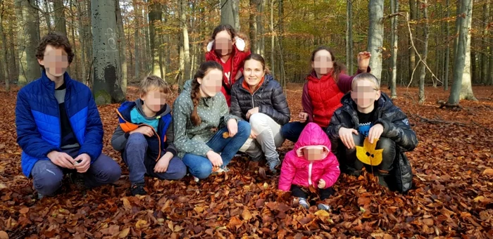 Familia Furdui, înainte de preluarea copiilor FOTO Arhiva personală