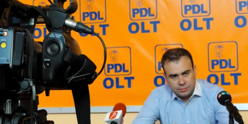 Darius Vâlcov, primar al Slatinei şi preşedinte al PDL Olt