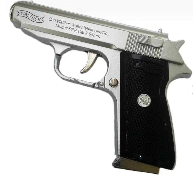 Pistol-brichetă, pus în vânzare pe internet FOTO shopelite.ro