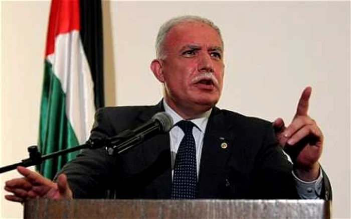 Ministrul palestinian de Externe, Riad al-Maliki, bucuros victorie