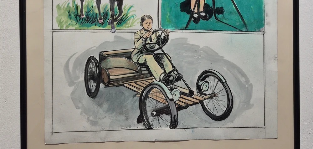 Cum a ajuns Regele Mihai erou de benzi desenate, după o întâlnire din tinerețe cu artistul Puiu Manu