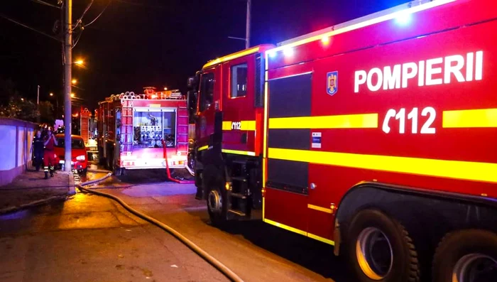 Pompierii sunt la fața locului. FOTO arhivă IGSU