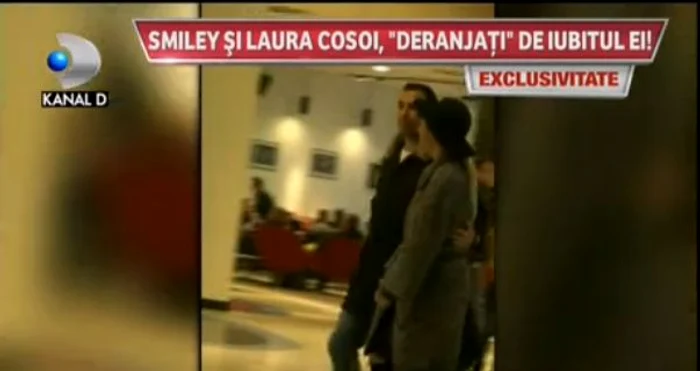 Laura a venit la film împreună cu iubitul ei Cosmin